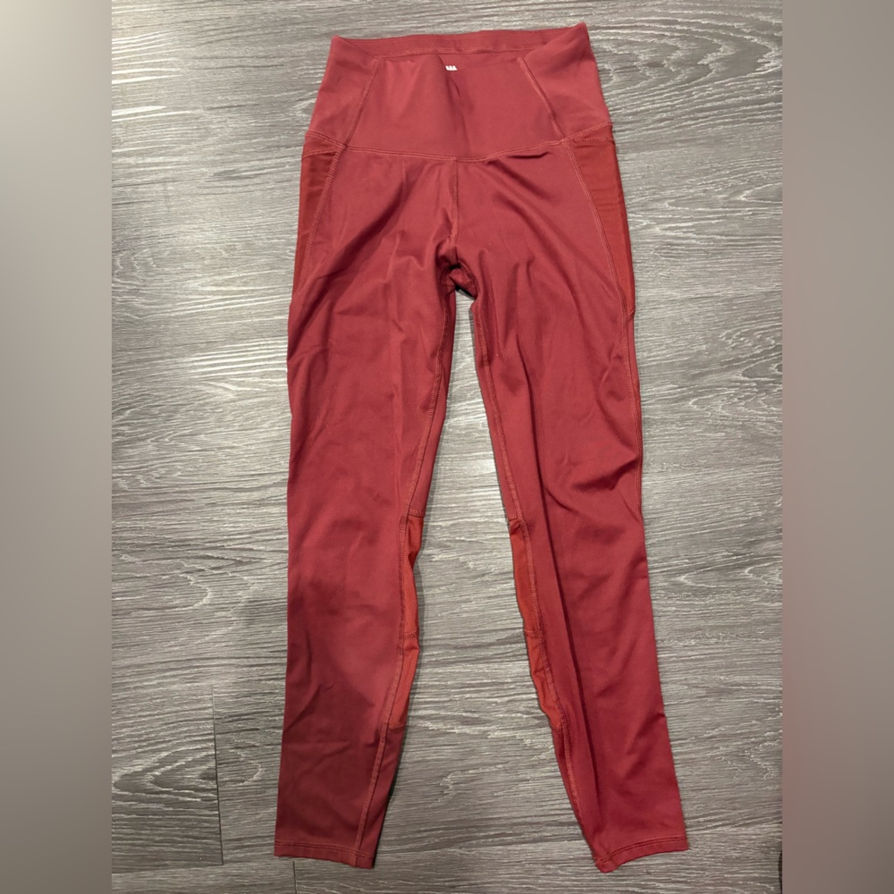 All in Motion Burgundy Athletic Leggings - Size XS